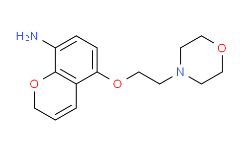 CAS No. 1071964-93-6, 5-(2-Morpholinoethoxy)-2H-chromen-8-amine