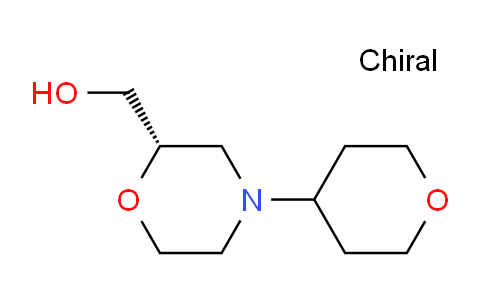 CAS No. 1821827-30-8, (S)-(4-(tetrahydro-2H-pyran-4-yl)morpholin-2-yl)methanol