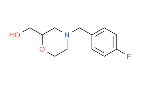 CAS No. 156816-54-5, (4-(4-fluorobenzyl)morpholin-2-yl)methanol