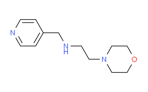CAS No. 626209-60-7, 2-Morpholino-N-(pyridin-4-ylmethyl)ethanamine