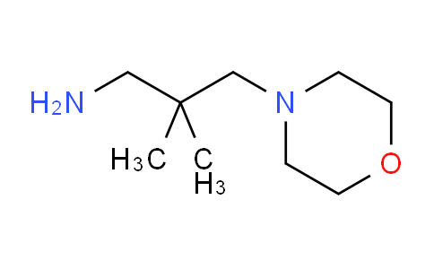 CAS No. 90796-54-6, 2,2-Dimethyl-3-morpholinopropan-1-amine
