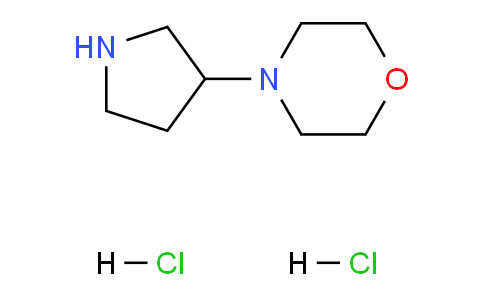 CAS No. 913702-38-2, 4-(Pyrrolidin-3-yl)morpholine dihydrochloride