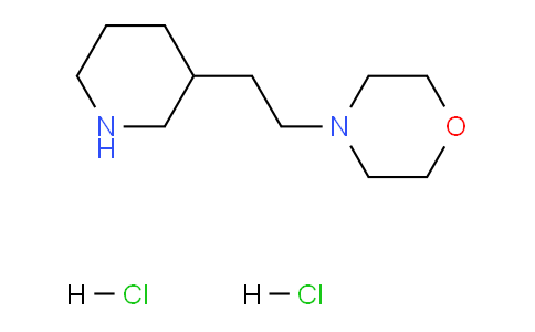 CAS No. 1219960-81-2, 4-(2-(Piperidin-3-yl)ethyl)morpholine dihydrochloride