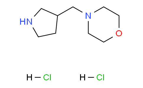 CAS No. 1220033-16-8, 4-(Pyrrolidin-3-ylmethyl)morpholine dihydrochloride
