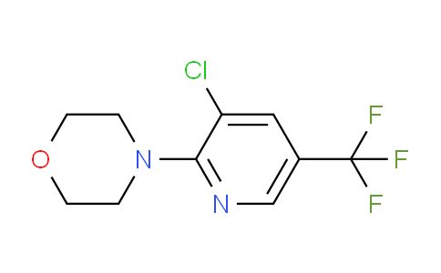 CAS No. 1100767-03-0, 4-(3-Chloro-5-(trifluoromethyl)pyridin-2-yl)morpholine