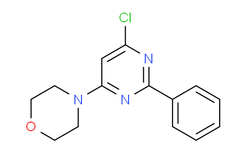 CAS No. 343373-72-8, 4-(6-Chloro-2-phenylpyrimidin-4-yl)morpholine