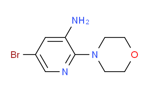 CAS No. 1186310-68-8, 5-Bromo-2-morpholinopyridin-3-amine
