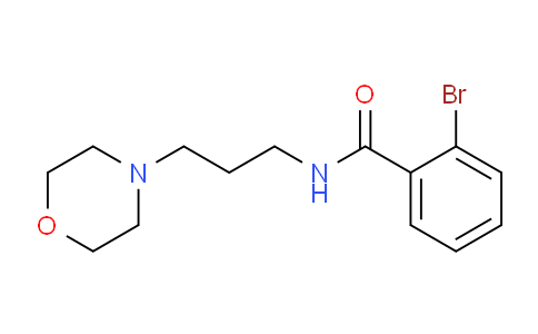 CAS No. 294649-17-5, 2-Bromo-N-(3-morpholin-4-yl-propyl)-benzamide