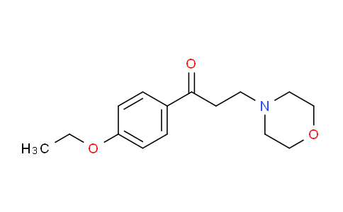 CAS No. 446054-27-9, 1-(4-Ethoxyphenyl)-3-morpholinopropan-1-one