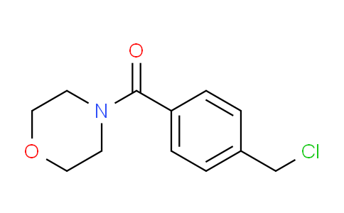 CAS No. 896871-84-4, 4-[4-(chloromethyl)benzoyl]morpholine