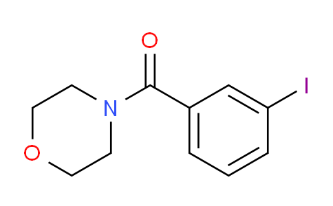 CAS No. 349118-63-4, 4-[(3-Iodophenyl)carbonyl]morpholine