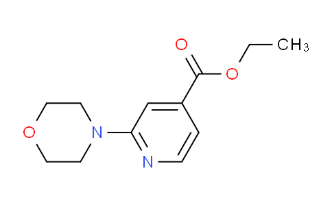 CAS No. 883107-57-1, Ethyl 2-morpholinopyridine-4-carboxylate