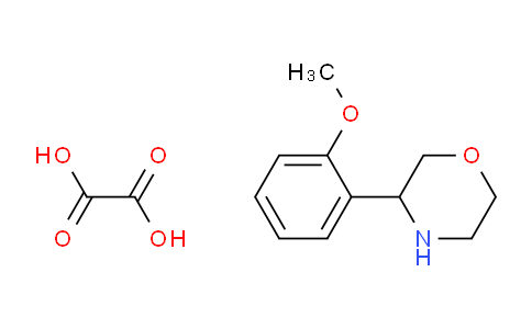 CAS No. 1170934-27-6, 3-(2-Methoxyphenyl)morpholine oxalate