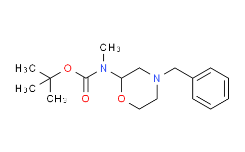 CAS No. 146944-34-5, tert-Butyl (4-benzylmorpholin-2-yl)(methyl)carbamate