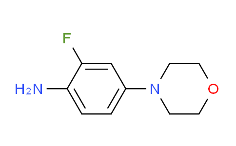 CAS No. 209960-29-2, 2-Fluoro-4-(morpholin-4-yl)aniline