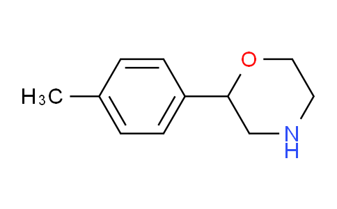 CAS No. 739328-82-6, 2-(4-Methylphenyl)Morpholine
