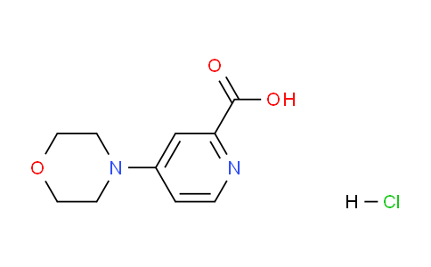 CAS No. 66933-70-8, 4-Morpholin-4-yl-pyridine-2-carboxylic acid hydrochloride