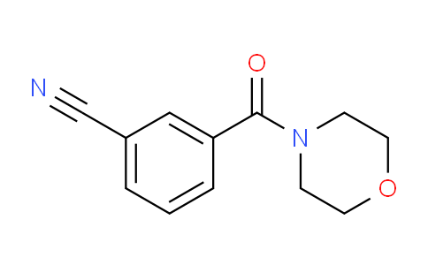 CAS No. 1017035-26-5, 3-(Morpholine-4-carbonyl)benzonitrile