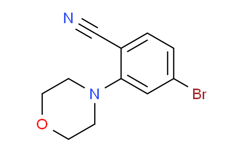CAS No. 1260762-06-8, 4-Bromo-2-(morpholin-4-yl)benzonitrile