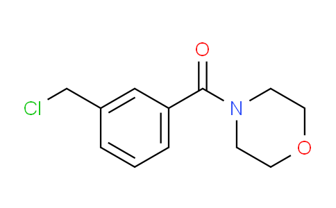 CAS No. 1094300-44-3, (3-(Chloromethyl)phenyl)(morpholino)methanone