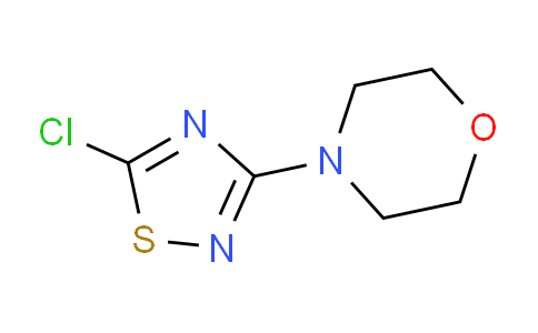 CAS No. 887623-92-9, 4-(5-Chloro-1,2,4-thiadiazol-3-yl)morpholine