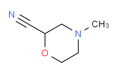 CAS No. 1196152-74-5, 4-Methylmorpholine-2-carbonitrile