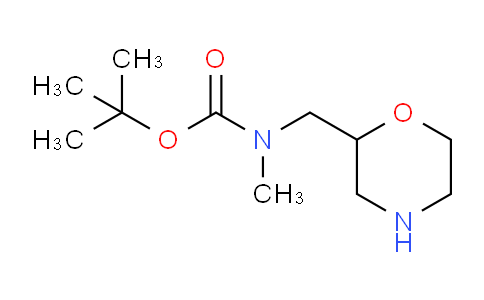 CAS No. 185692-04-0, tert-Butyl methyl(morpholin-2-ylmethyl)carbamate