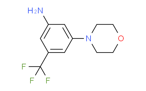 CAS No. 641571-02-0, 3-Morpholino-5-(trifluoromethyl)aniline