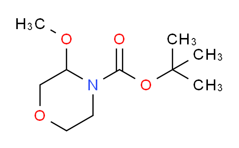 CAS No. 195964-53-5, 4-Boc-3-methoxy-morpholine