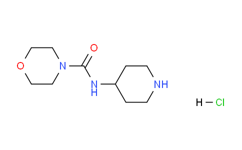 CAS No. 1233955-08-2, N-(Piperidin-4-yl)morpholine-4-carboxamide hydrochloride