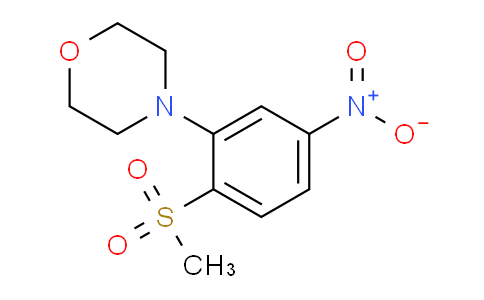 CAS No. 1194974-72-5, 1-Methanesulfonyl-2-morpholino-4-nitrobenzene