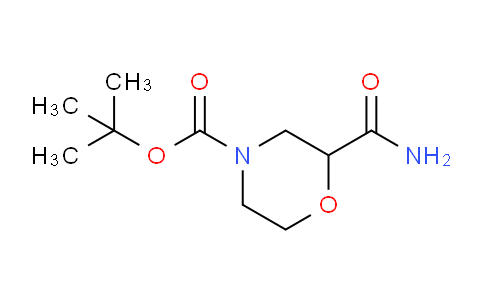 CAS No. 1389674-61-6, 4-BOC-Morpholine-2-carboxamide