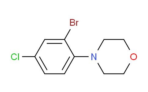 CAS No. 1432058-09-7, 4-(2-Bromo-4-chlorophenyl)morpholine
