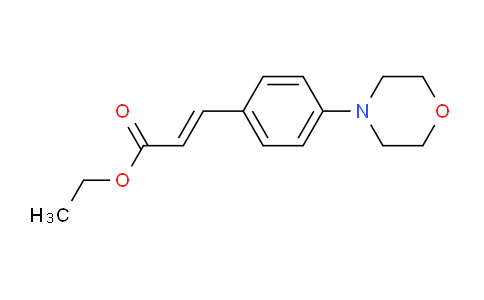 CAS No. 1359868-31-7, (E)-Ethyl 3-(4-morpholinophenyl)acrylate