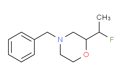 CAS No. 1935963-08-8, 4-Benzyl-2-(1-fluoroethyl)morpholine