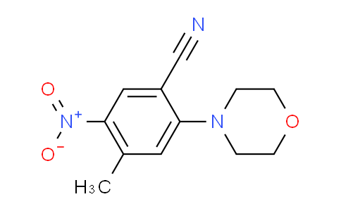CAS No. 1956356-32-3, 4-Methyl-2-morpholino-5-nitrobenzonitrile