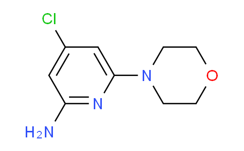 CAS No. 1075215-73-4, 2-Amino-4-chloro-6-morpholinopyridine
