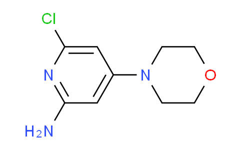 CAS No. 1285603-68-0, 2-Amino-6-chloro-4-morpholinopyridine