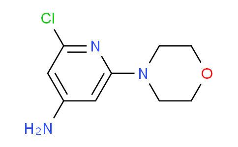CAS No. 878809-77-9, 4-Amino-2-chloro-6-morpholinopyridine