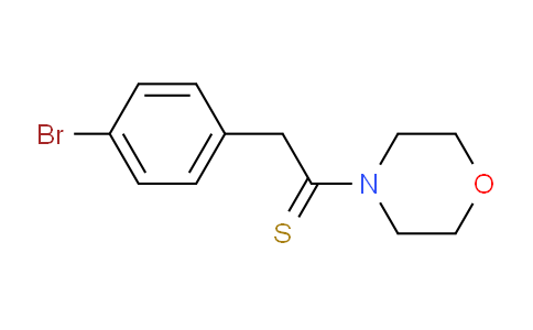CAS No. 77129-81-8, 2-(4-Bromophenyl)-1-morpholinoethanethione