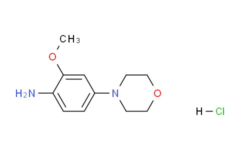 CAS No. 6950-91-0, 2-Methoxy-4-morpholinoaniline hydrochloride
