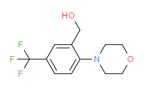 CAS No. 886851-51-0, (2-Morpholino-5-(trifluoromethyl)phenyl)methanol