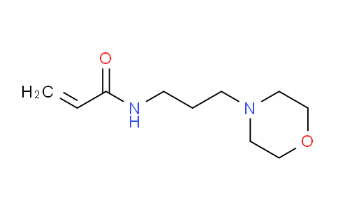 CAS No. 46348-76-9, N-(3-morpholin-4-ylpropyl)prop-2-enamide