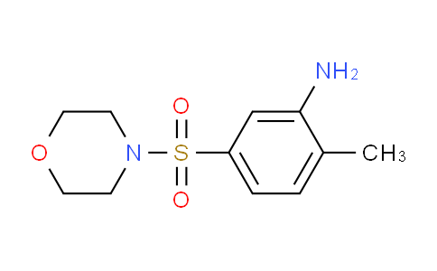 CAS No. 21447-56-3, 2-Methyl-5-(morpholine-4-sulfonyl)-phenylamine