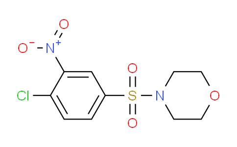 CAS No. 22179-31-3, 4-(4-Chloro-3-nitro-benzenesulfonyl)-morpholine