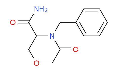 CAS No. 433283-16-0, 4-benzyl-5-oxomorpholine-3-carboxamide