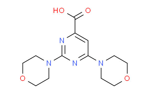 CAS No. 450368-32-8, 2,6-dimorpholinopyrimidine-4-carboxylic acid