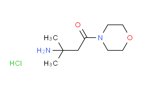 CAS No. 1415898-61-1, 3-amino-3-methyl-1-morpholinobutan-1-one hydrochloride