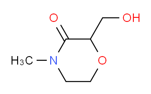 CAS No. 1456821-66-1, 2-(Hydroxymethyl)-4-methylmorpholin-3-one