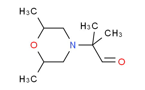 CAS No. 886361-53-1, 2-(2,6-Dimethylmorpholino)-2-methylpropanal